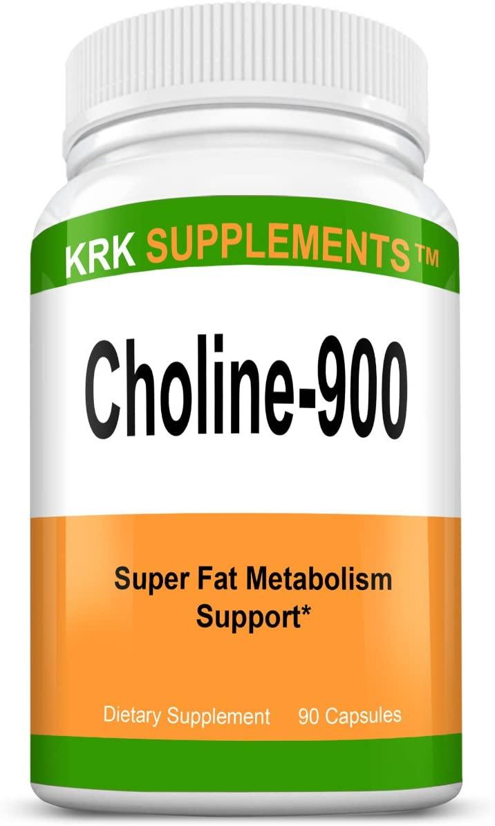 Choline Bitartrate 900 mg 90 caps