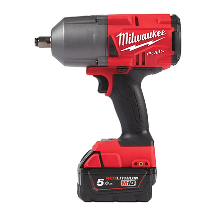 Гайковерт високомоментний MILWAUKEE 1/2" (1898 Нм) з кільцем M18 FHIWF12-502X: з АКБ 18V 2шт-5 Ah+ЗП, кейс, 2100уд/хв, 1750 об/хв, фото 1