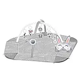 Розвиваючий інтерактивний килимок для дітей - немовлят зайчик Nukido Balloons Польща, фото 7