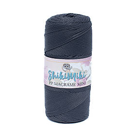 Трикотажний шнур поліпропіленовий PP Macrаme Mini, колір Стоун