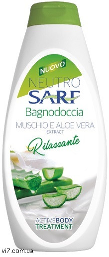 Гель-піна для ванни Neutro Sarf Мускус та алоє вера 750 мл