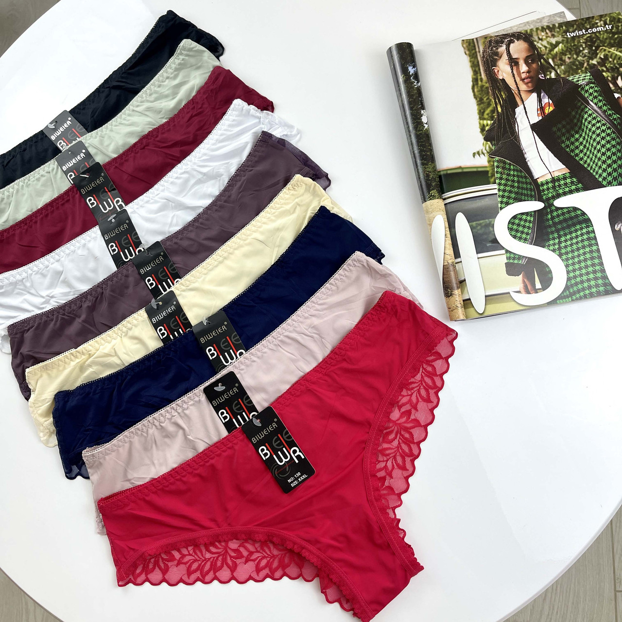 Жіночі гарні трусики #130 Biweier, фото 1