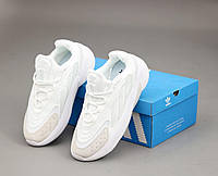 Женские кроссовки Adidas Ozelia (белые) модные спортивные качественные осенние кроссы К14178 тренд