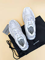 Мужские кроссовки Balenciaga Phantom (бело-синий мрамор) классные повседневные кроссы лето-осень 7570 cross