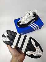 Мужские кроссовки Adidas Niteball (черно-белые) красивые качественные деми кроссы супермодный дизайн D416