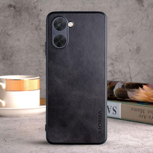 Шкіряний чохол AIORIA Vintage для Realme 10 4G