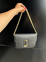 Женская подарочная сумка кросс-боди Marc Jacobs Shoulder Bag Black (черная) MJ055 для стильной девушки cross