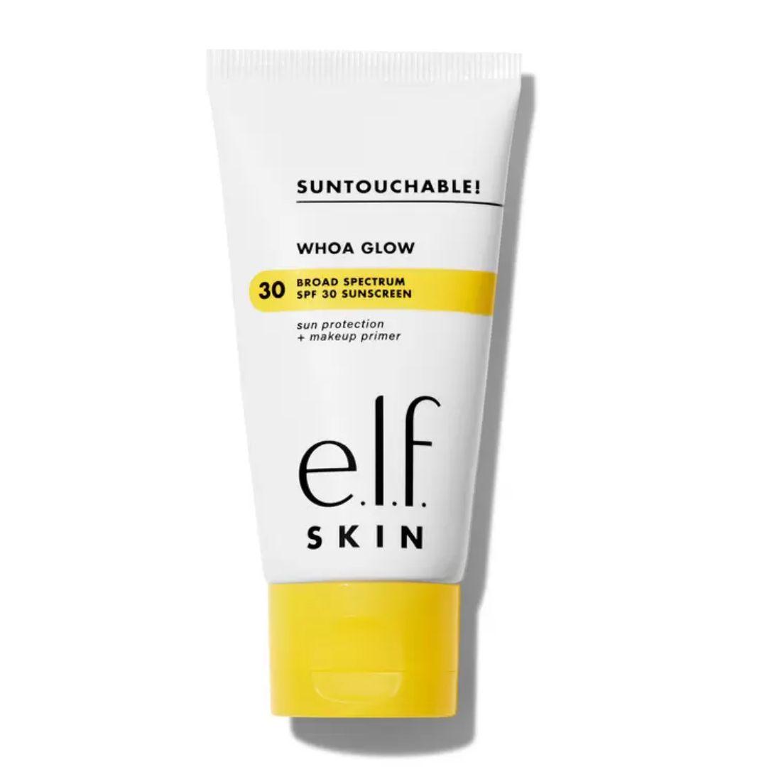 Сонцезахисний крем-праймер для обличчя з ефектом сяйва e.l.f. Suntouchable! Whoa Glow SPF 30 Sunbeam 50 мл