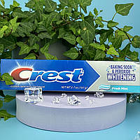 Отбеливающая зубная паста Crest Baking Soda & Peroxide Whitening Fresh Mint 161 г