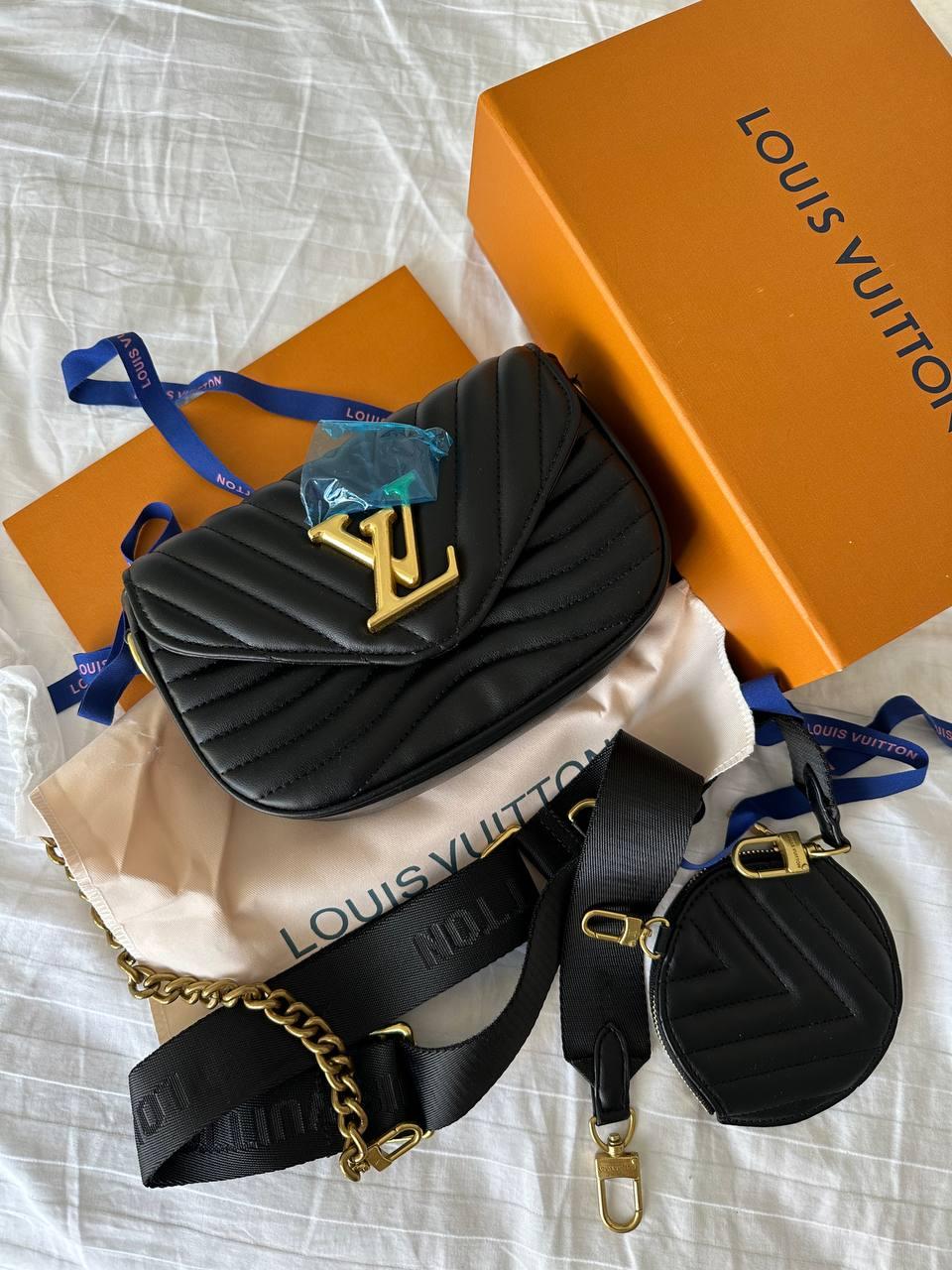 Сумка жіноча Louis Vuitton LV 1:1 (чорна) Gi 92050 стильна маленька витончена сумочка LV house - фото 1 - id-p1941512067