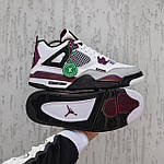 Чоловічі кросівки Nike Air Jordan 4 Retro (білі) високі повсякденні кроси 2429 Найк топ, фото 7