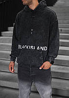 Мужская классическая худи (черная) ada1509 классная качественная трикотажная худи для парня тренд