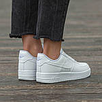 Чоловічі кросівки Nike Air Force 1 Low Premium (білі) якісні кроси надійна класика i1279 топ, фото 7