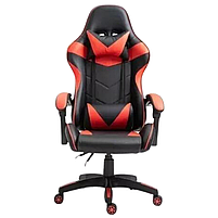 Геймерське ігрове крісло з подушками GT Play червоне комп'ютерне офісне розкладне, фото 6