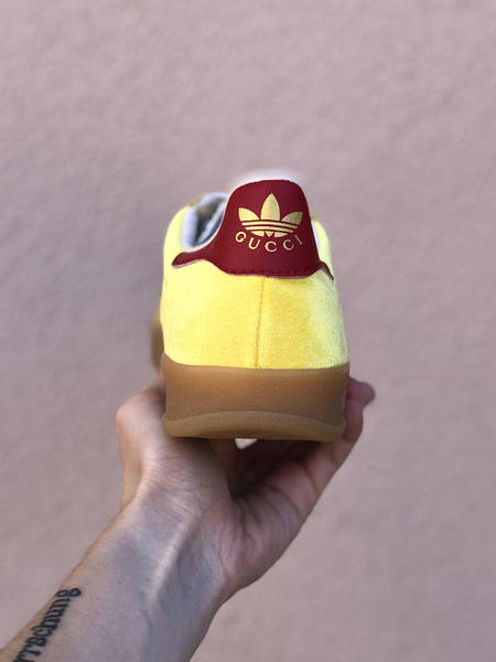 Adidas Gazelle x Gucci Yellow 7565 vkros