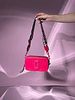 Жіноча сумка клатч Marc Jacobs The Snapphot Raspberry (червона) KIS 02038 стильна модна красива сумочка house