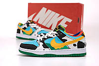 Женские кроссовки Nike SB Dunk Low Ben & Jerry's Chunky Dunky (разноцветные) модные демисезонные кеды К14330