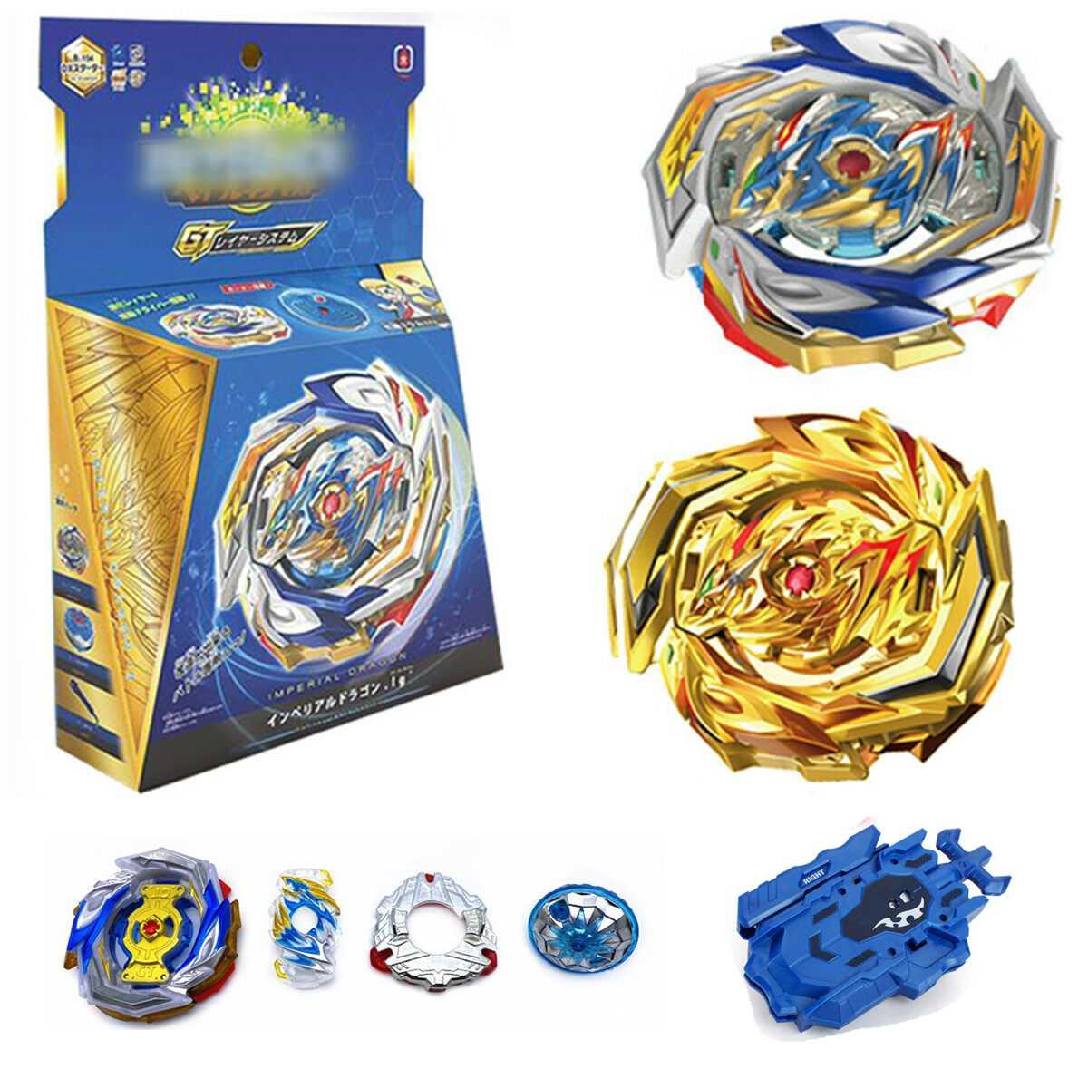 Beyblade B-154 Imperial Dragon (вовчок бейблейд Імперіал Драгон B154 - Імперський Дракон) + нитковий лаунчер