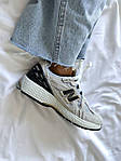 Чоловічі кросівки New Balance 1906 Suede Gray (біло-сірі з чорним) модні повсякденні демі кроси Lx1363 топ, фото 5