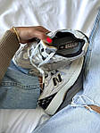 Чоловічі кросівки New Balance 1906 Suede Gray (біло-сірі з чорним) модні повсякденні демі кроси Lx1363 топ, фото 6