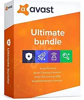 Ключ Avast Ultimate (Cleanup+VPN+AntiTrack) 1 рік / 1 ПК