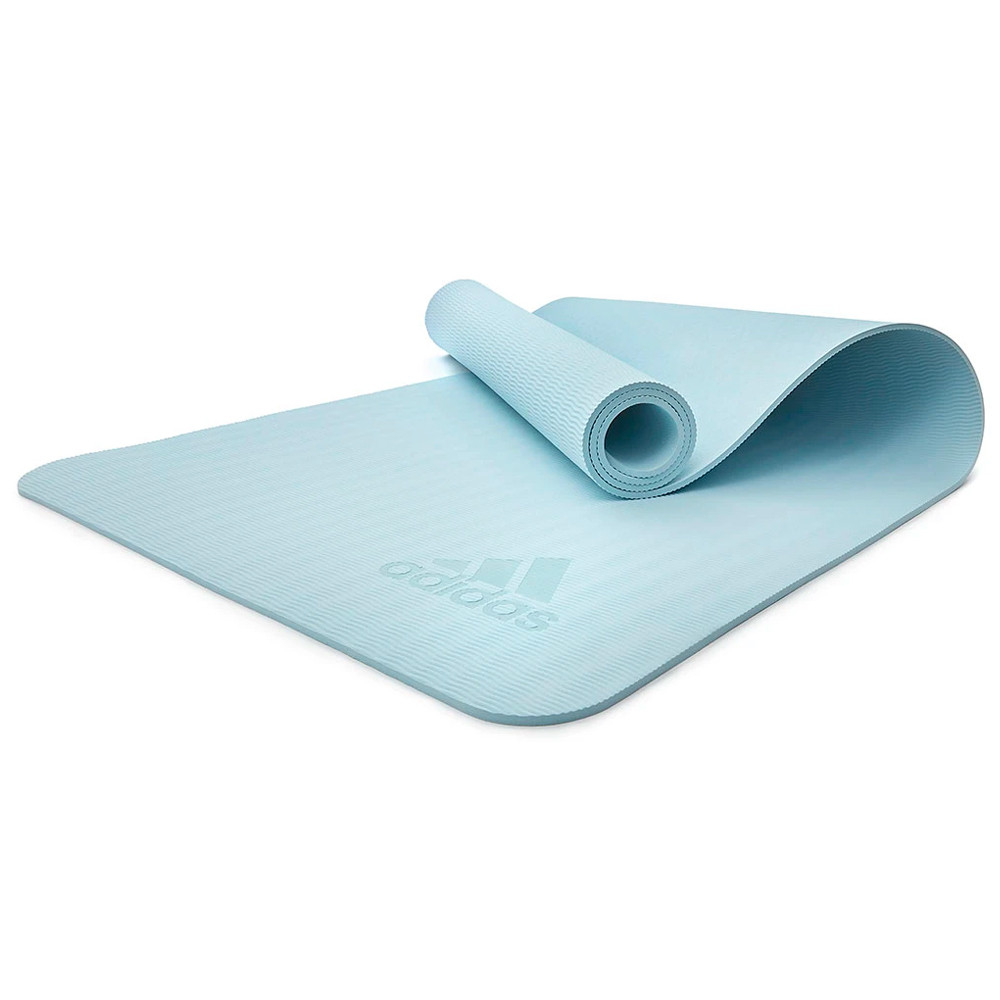 Килимок для йоги Adidas Premium Yoga Mat 176x61x0.5 см (ADYG-10300BL) Blue, фото 1