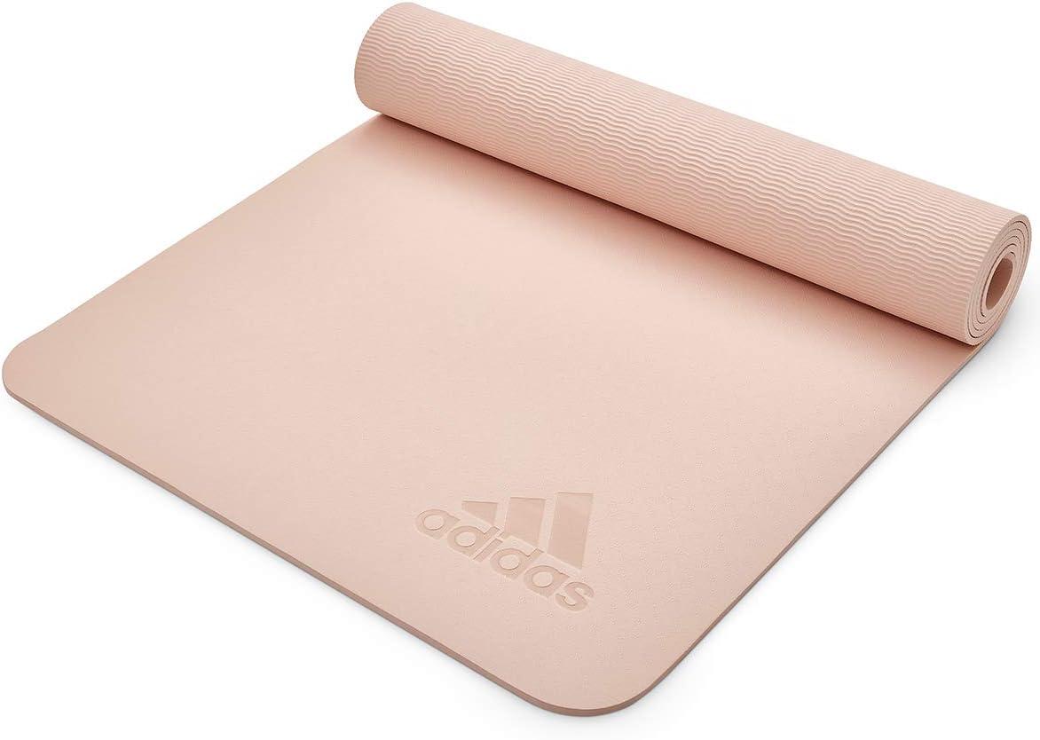 Килимок для йоги Adidas Premium Yoga Mat 176x61x0.5 см (ADYG-10300PT) Pink Tint, фото 1