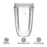 Чаша середня 680 мл для блендера Delimano Magic Bullet/NutriBullet 600W, NutriBullet Pro 900W, Нутрібуліт, фото 6