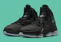 Мужские баскетбольные кроссовки Nike Lebron Xix Black Green Glow Black