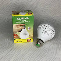 Лампочка з акумулятором 12W led лампа з вбудованим акумулятором аварійна лампа з акумулятором e27 LS