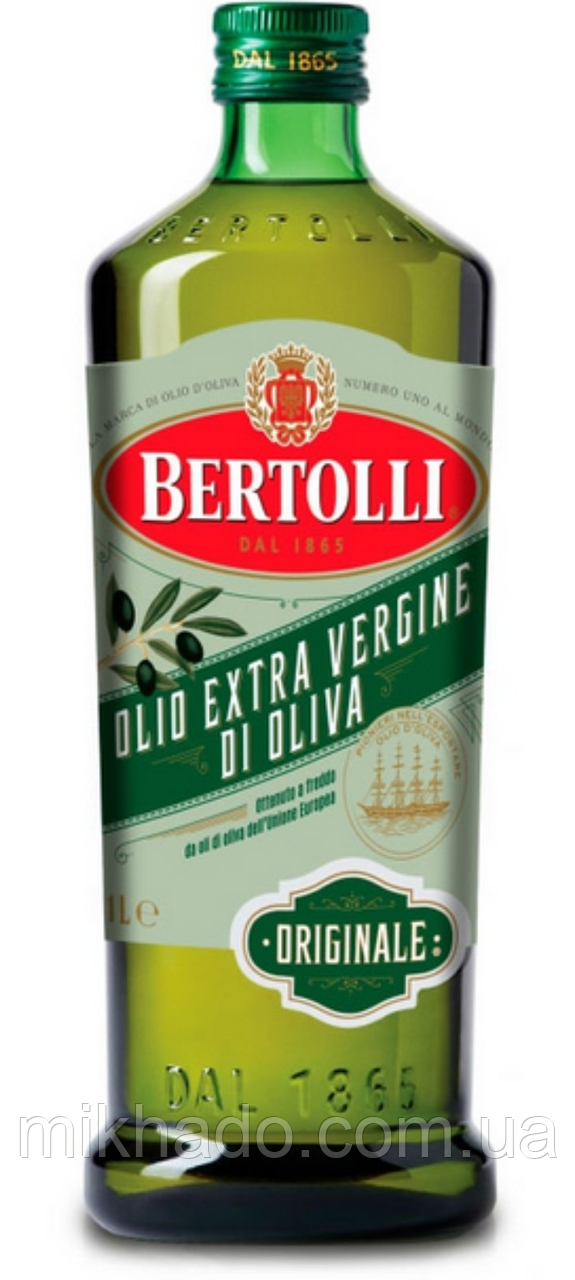 Оливковое масло BERTOLLI Originale Extra Vergine Classico 1л - фото 1 - id-p1941598876