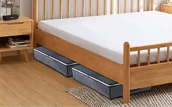 Органайзер-кофр для зберігання постільної білизни, ковдр під ліжко (100*50*18 см), фото 3
