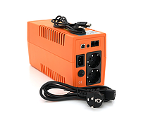 ИБП MAKELSAN Lion 650VA (390W) Standby-L, LED, 170-280VAC, AVR 1st, 2xSCHUKO socket, 1x12V7Ah, Plastic Case