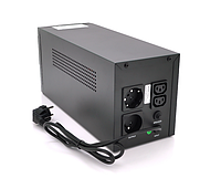 ИБП Qoltec QLT1200 (720W) Proxima-L, LED, AVR, 3st, 2xSCHUKO socket, 2x12V7Ah, metal Case