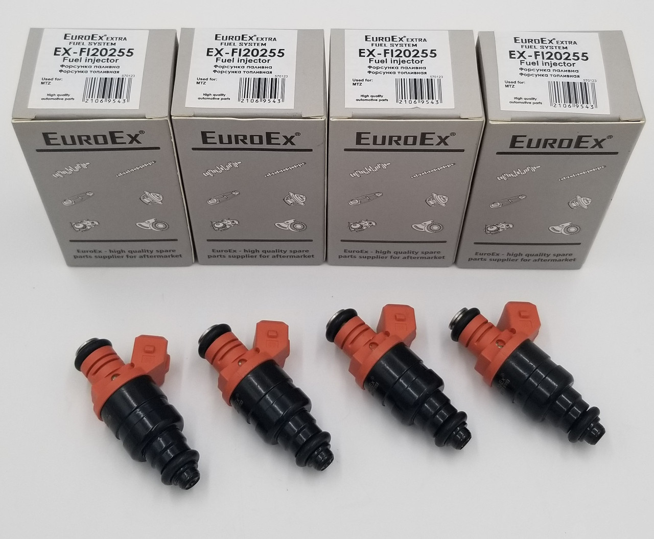 Форсунки паливні Матіз 1,0 комплект 4 штуки виробник Угорщина, фото 1
