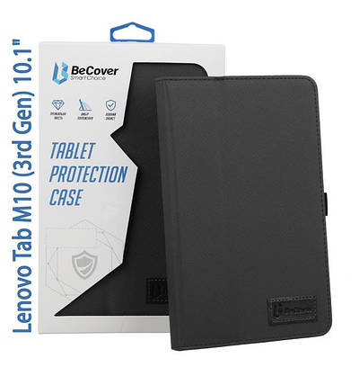 Чехол книжка BeCover Slimbook для Lenovo Tab M10 TB-328F (3rd Gen) 10.1 Black (708339), фото 1