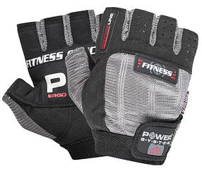 Рукавички для фітнесу Power System PS-2300 Fitness Grey/Black XL