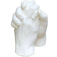 Набор из гипса для создания 3D-слепков рук "Никуда без тебя"