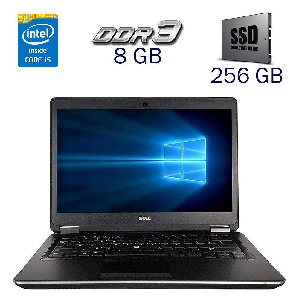 Ноутбук Dell Latitude E7440 / 14" (1366x768) TN / Intel Core i5-4300U (2) ядра по 1.9 — 2.9 GHz) / 8 GB