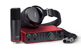 Комплект для звукозаписування FOCUSRITE Scarlett 2i2 Studio 4th Gen