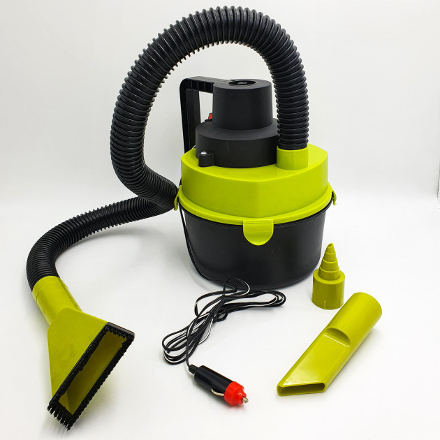 Автомобільний пилосос Black Wet & Dry Auto Vacuum Cleaner Автопилосос