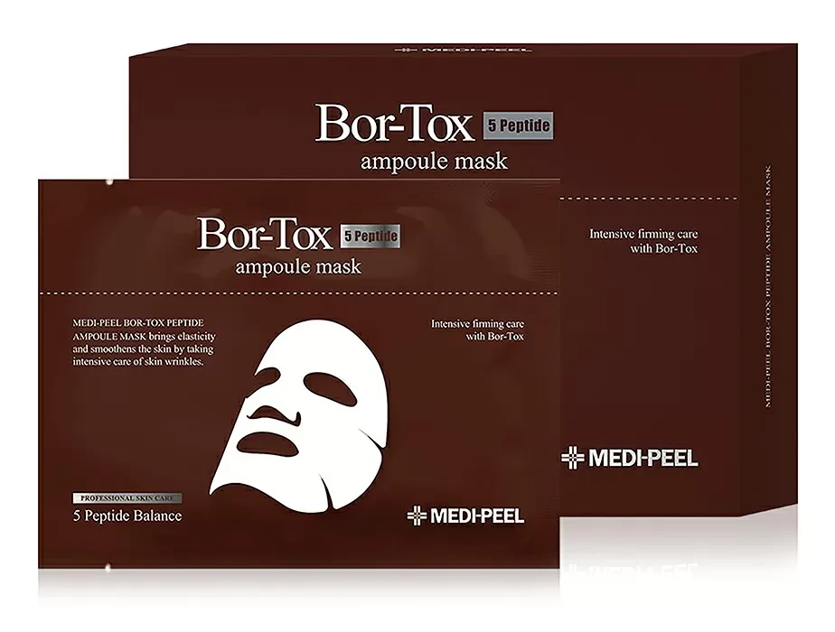 Ампульна ліфтинг-маска для обличчя з пептидним комплексом Medi-Peel Bor-Tox Peptide Ampoule Mask 10 ШТУК