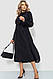 Плаття ошатне, колір чорний, 204R601, фото 3