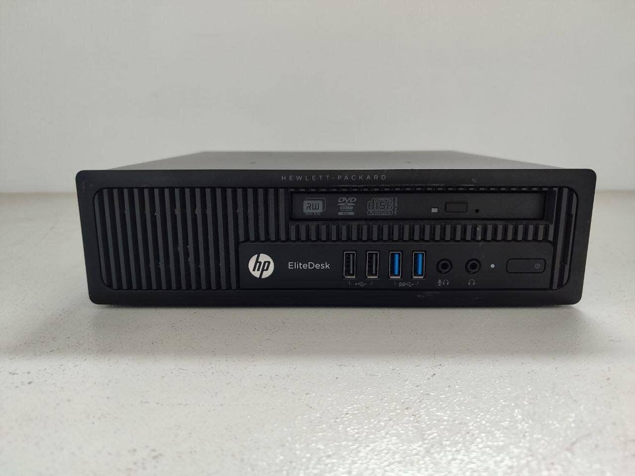 Б/в Неттоп HP EliteDesk 800 G1 USFF| Core i5-4690S| 8 GB RAM| 240 GB SSD| HD 4600