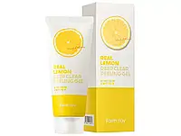 Пилинг-гель для лица с экстрактом лимона FarmStay Real Lemon Deep Clear Peeling Gel, 100мл Корея