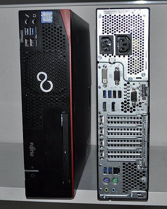 Б/в Комп'ютер Fujitsu Esprimo D756 E85 SFF| Core i5-6500| 16 GB RAM| 240 GB SSD + 240 SSD| HD 530, фото 1