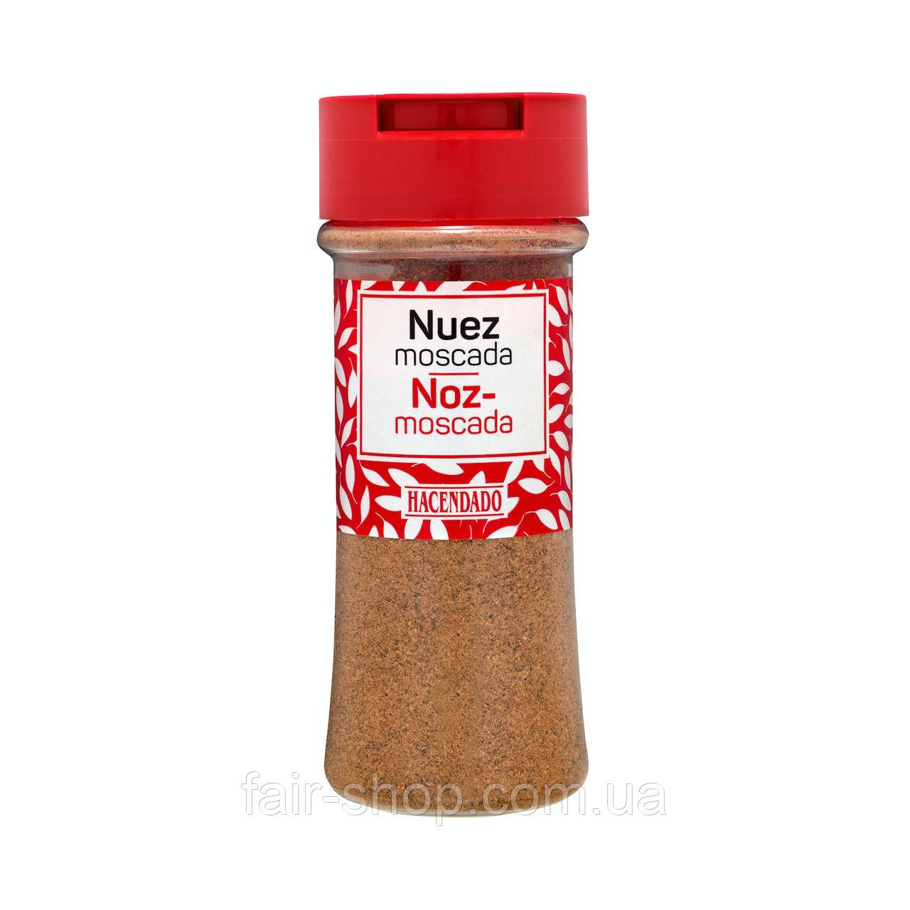 Спеції Hacendado Ground nutmeg Hacendado, 58 гр., оригінал. Доставка з США/ЄС протягом 14 днів, фото 1