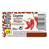 Спеції Hacendado Cayenne pepper Hacendado, 27 гр., оригінал. Доставка з США/ЄС протягом 14 днів, фото 2
