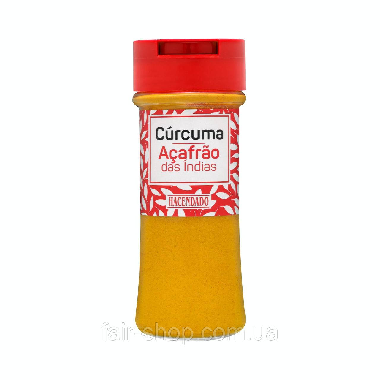 Спеції Hacendado Turmeric Hacendado, 60 гр., оригінал. Доставка з США/ЄС протягом 14 днів, фото 1