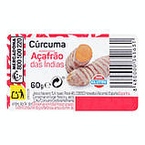 Спеції Hacendado Turmeric Hacendado, 60 гр., оригінал. Доставка з США/ЄС протягом 14 днів, фото 2